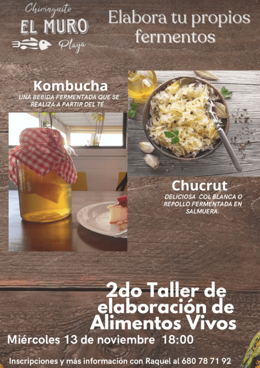 Taller de elaboración y Alimentos Vivos Image